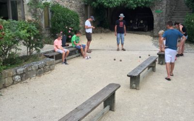 First Petanque contest of the 2018 season!